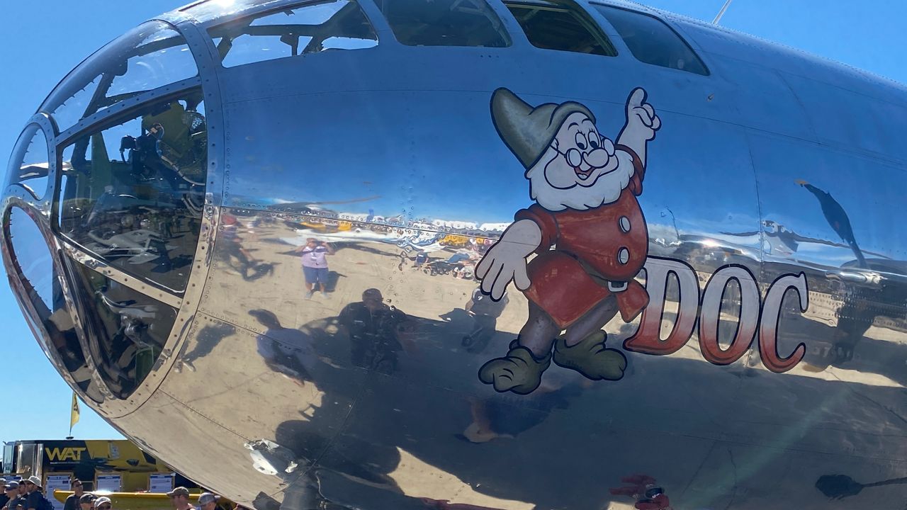"Doc" is one of only two airworthy B-29 WWII operating in the world.