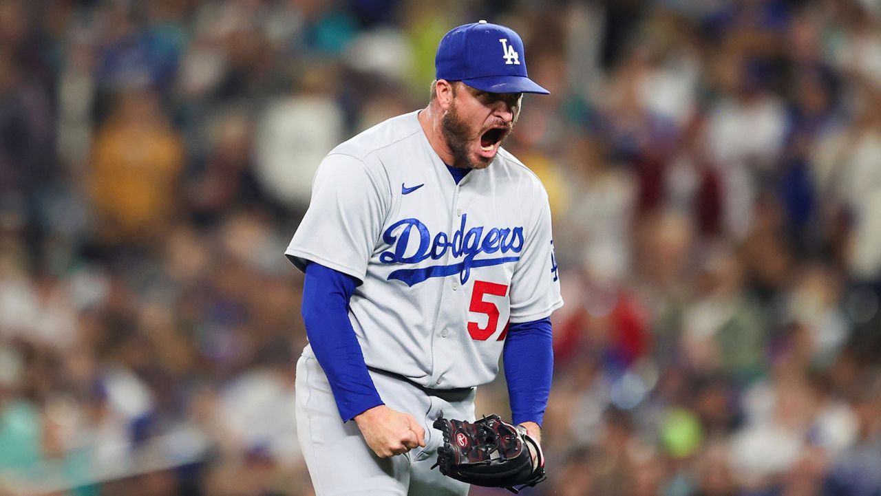 Dodgers NL West Championship Clinch Celebration 