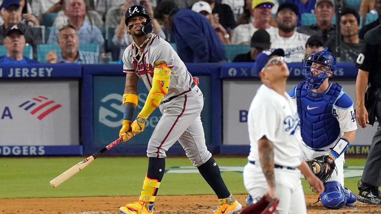 Ronald Acuna Jr. hits 420 foot home run in Braves win