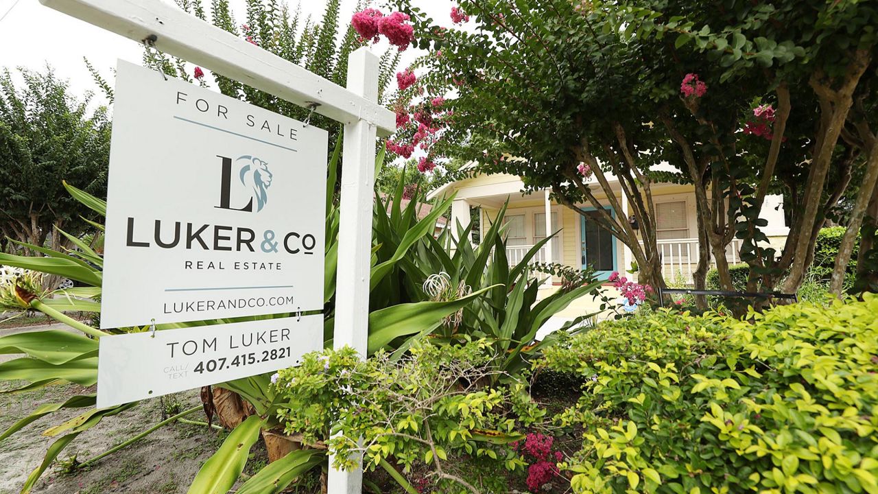 A home for sale at 205 N. Mills Avenue in Orlando is pictured on Monday, June 21, 2021. (Orlando Sentinel/Stephen M. Dowell)