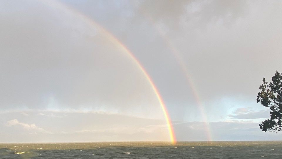 Seeing Double How Do Two Rainbows Form