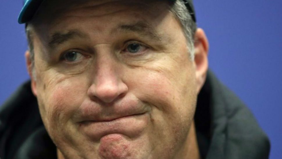 Jacksonville Jaguars coach Doug Marrone is shouldering the blame for the team's four-game losing streak, saying he ``hasn't done a good enough job for whatever reason to get everyone's mind in the right place.''