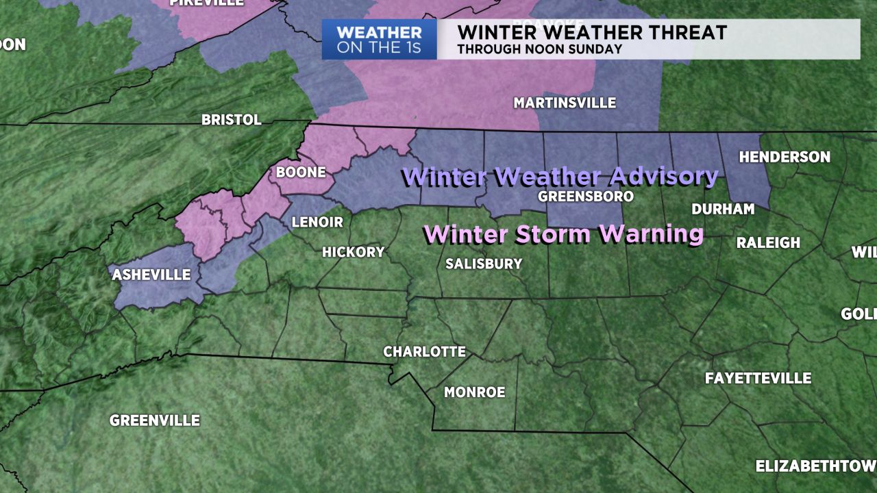 Snow and ice issues will remain concentrated in the mountains through the night.