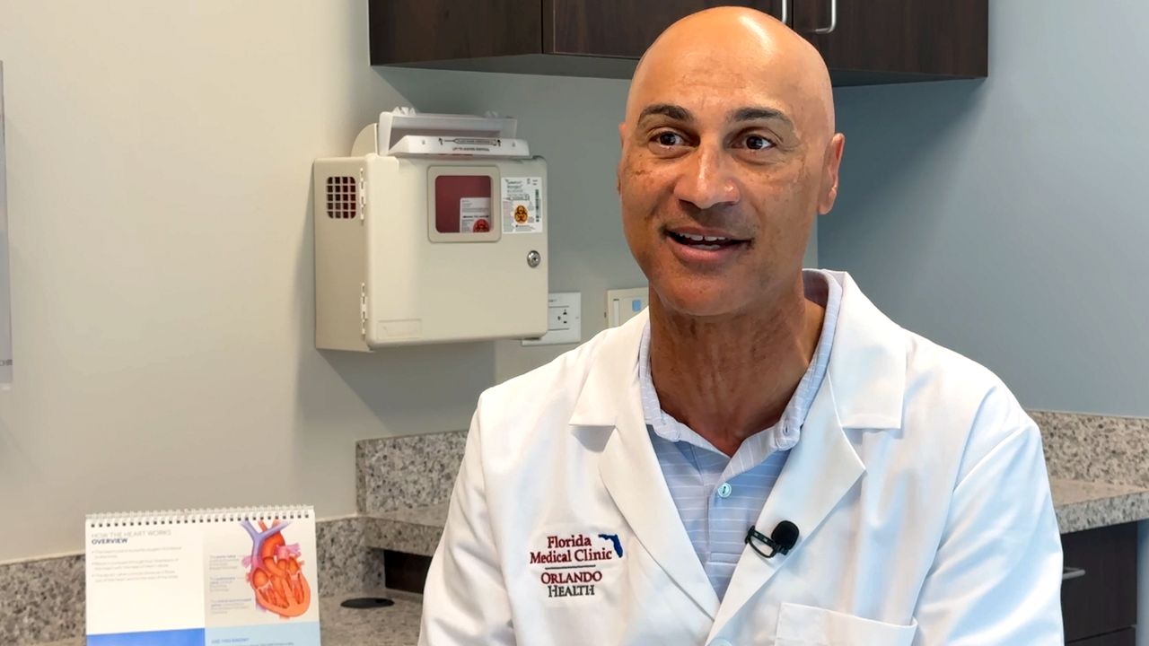 Orlando Health Chief of Cardiology, Dr. Alexander Johnson (Spectrum News)