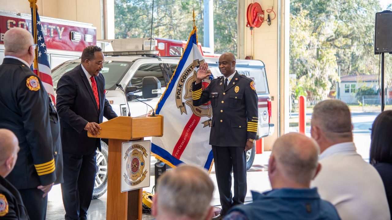 Celebrating Polk County Fire Rescue's first Black fire chief