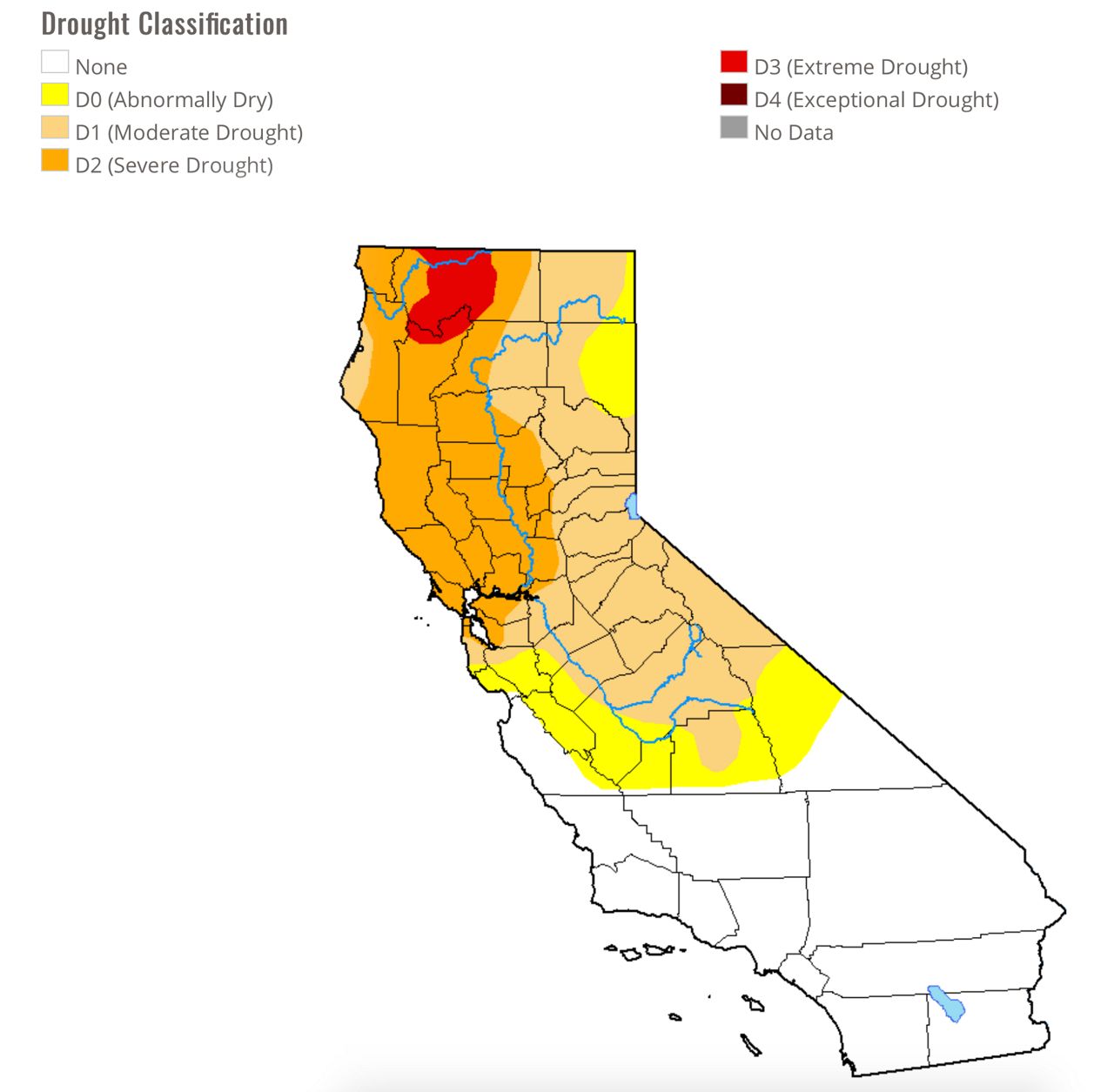 20192020 California Meteorological Rainfall Season Summary