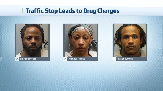 Thruway Traffic Stop in Coeymans Leads to Three Drug Charge Arrests