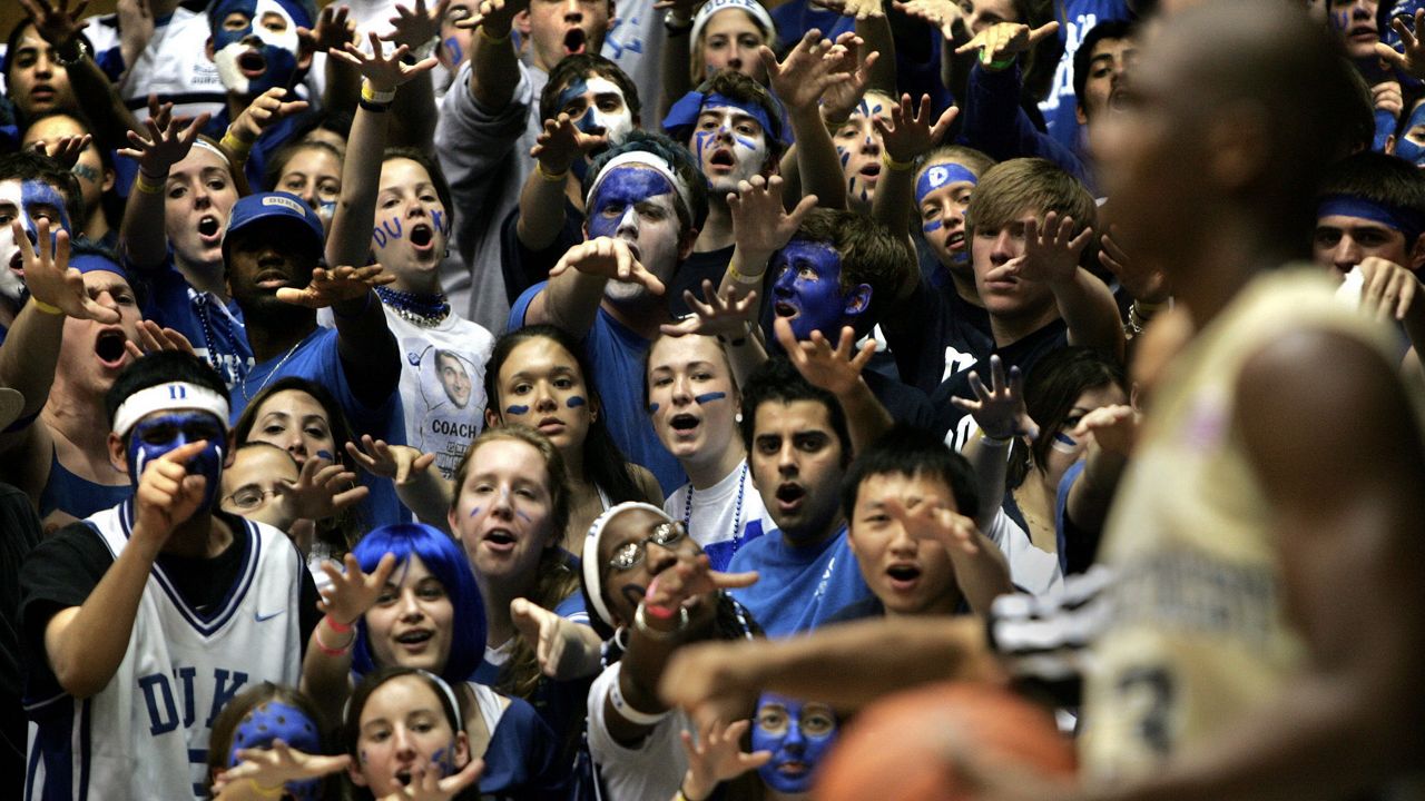The Blue Devils, the Tar Heels and college basketball teams around the country are getting ready for the season. Schools are still wrestling with how to keep fans safe from the coronavirus. 