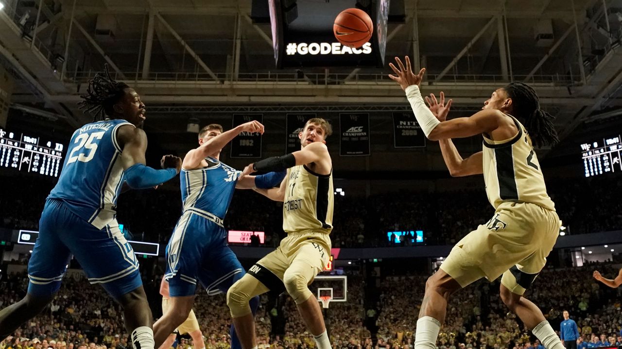 Sports betting in North Carolina became legal one day before the start of the ACC men's basketball tournament. (AP Photo/Chuck Burton)