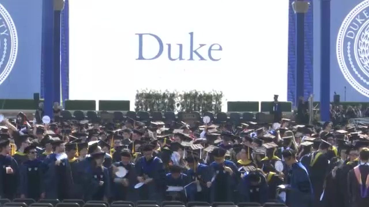 Duke University graduation