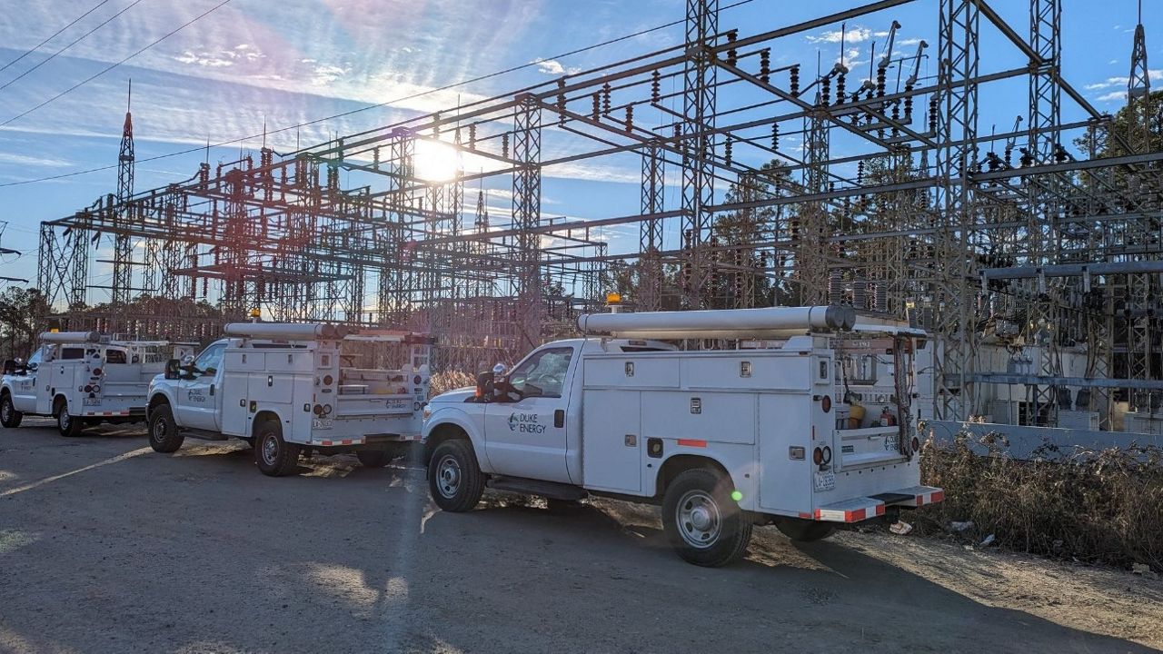 Duke Energy said an equipment failure at a substation led to a power outage for thousands of homes and businesses in Durham for more than 24 hours. 