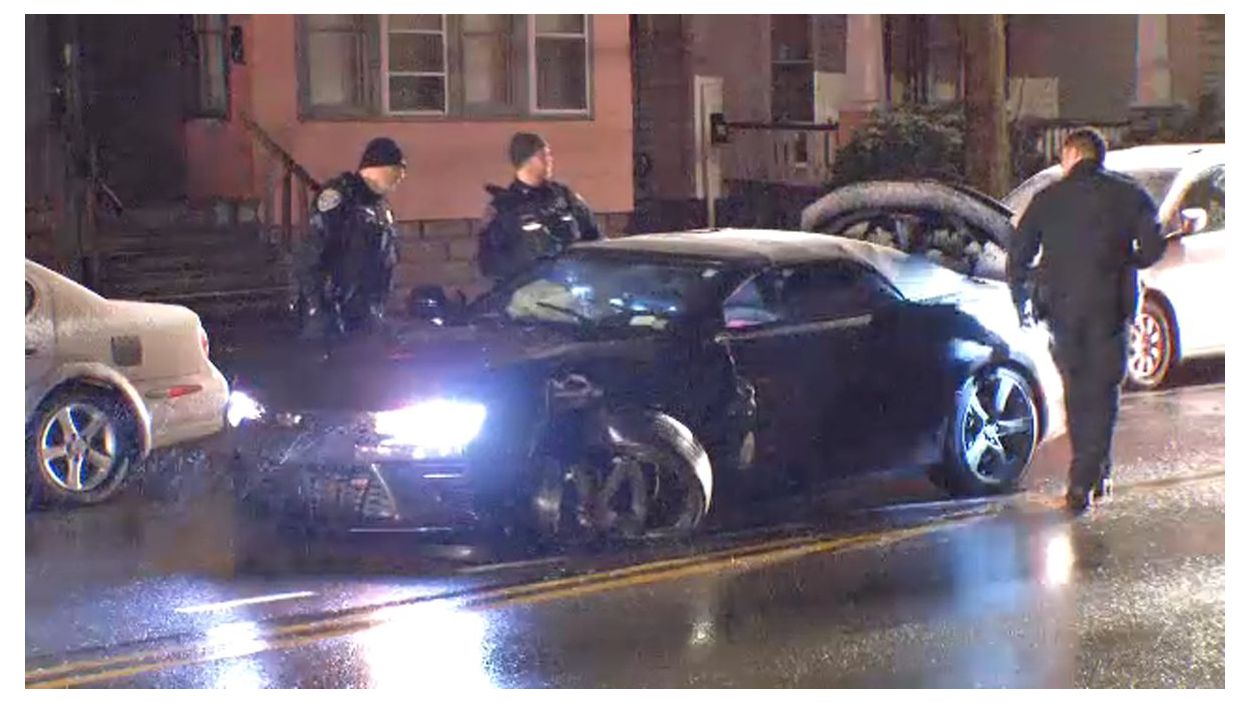 Man Crashes into RPD Car; Charged with DWI