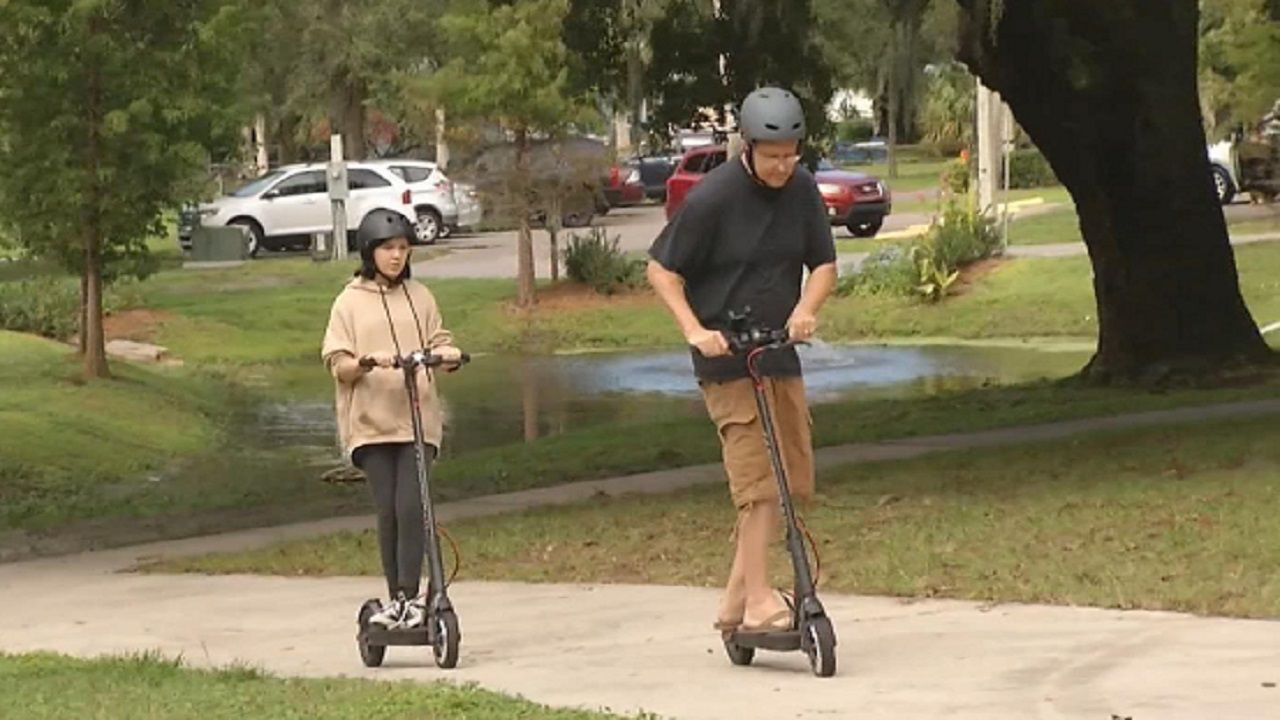 A proposal from a company called eCarve wants to bring rentable scooters to New Port Richey. (Spectrum News file)
