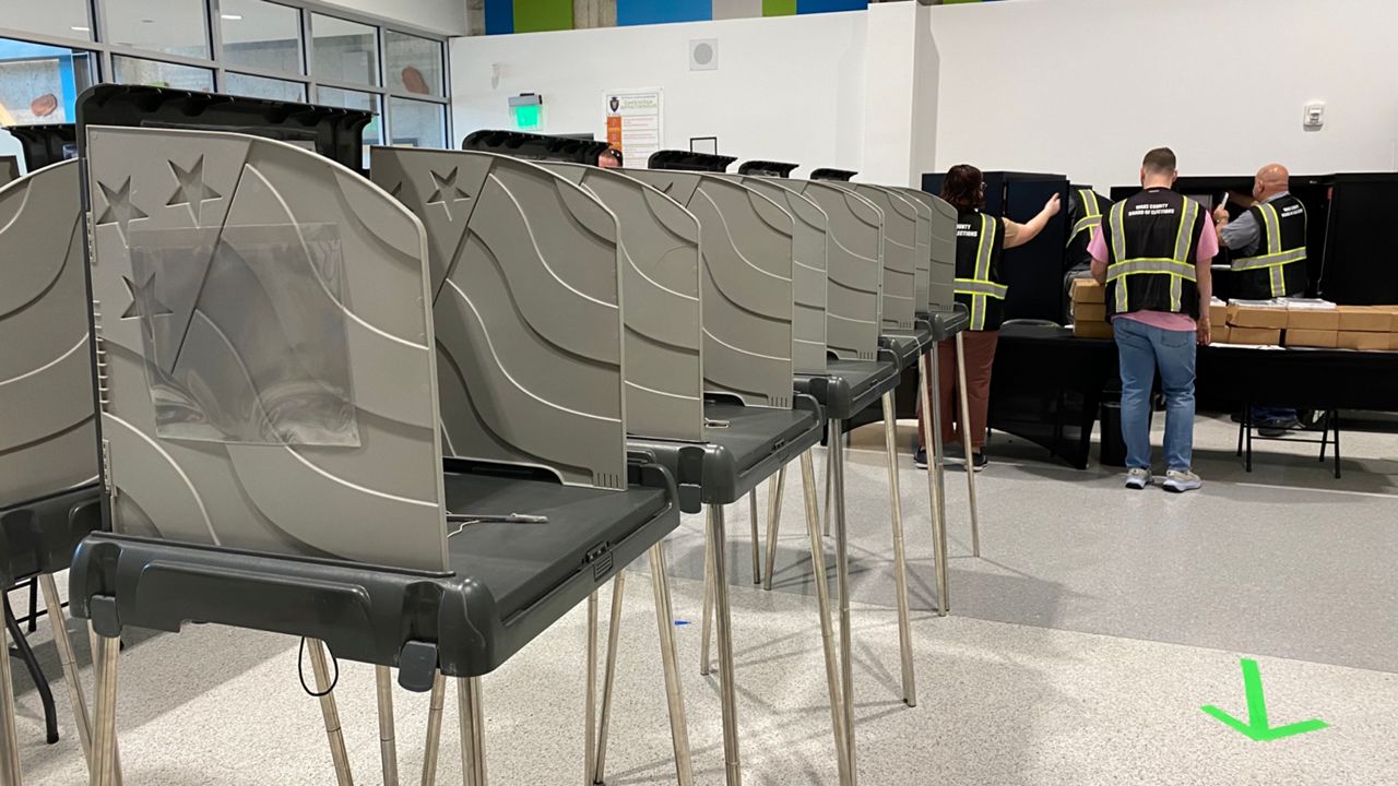 The North Carolina State Board of Elections said there were 21 reported incidents of possible intimidation or interference at the polls during the midterm elections. (Spectrum News 1/Charles Duncan)