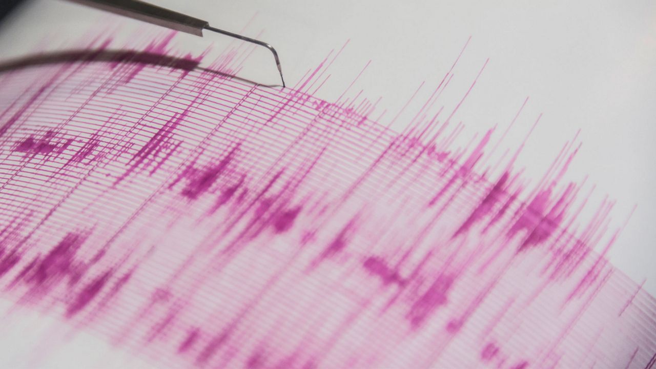 The U.S. Geological Survey says a magnitude 2.7 earthquake rattled parts of western North Carolina.