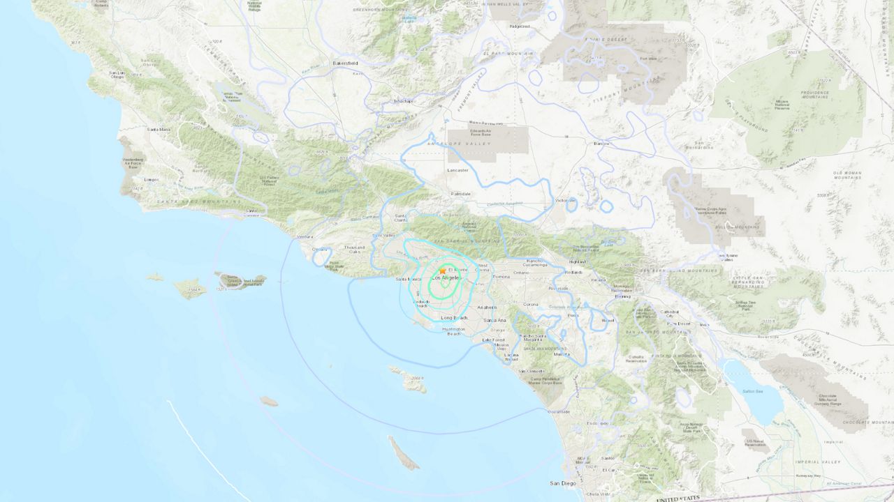 Earthquake with a 4.4 magnitude strikes LA area, USGS says