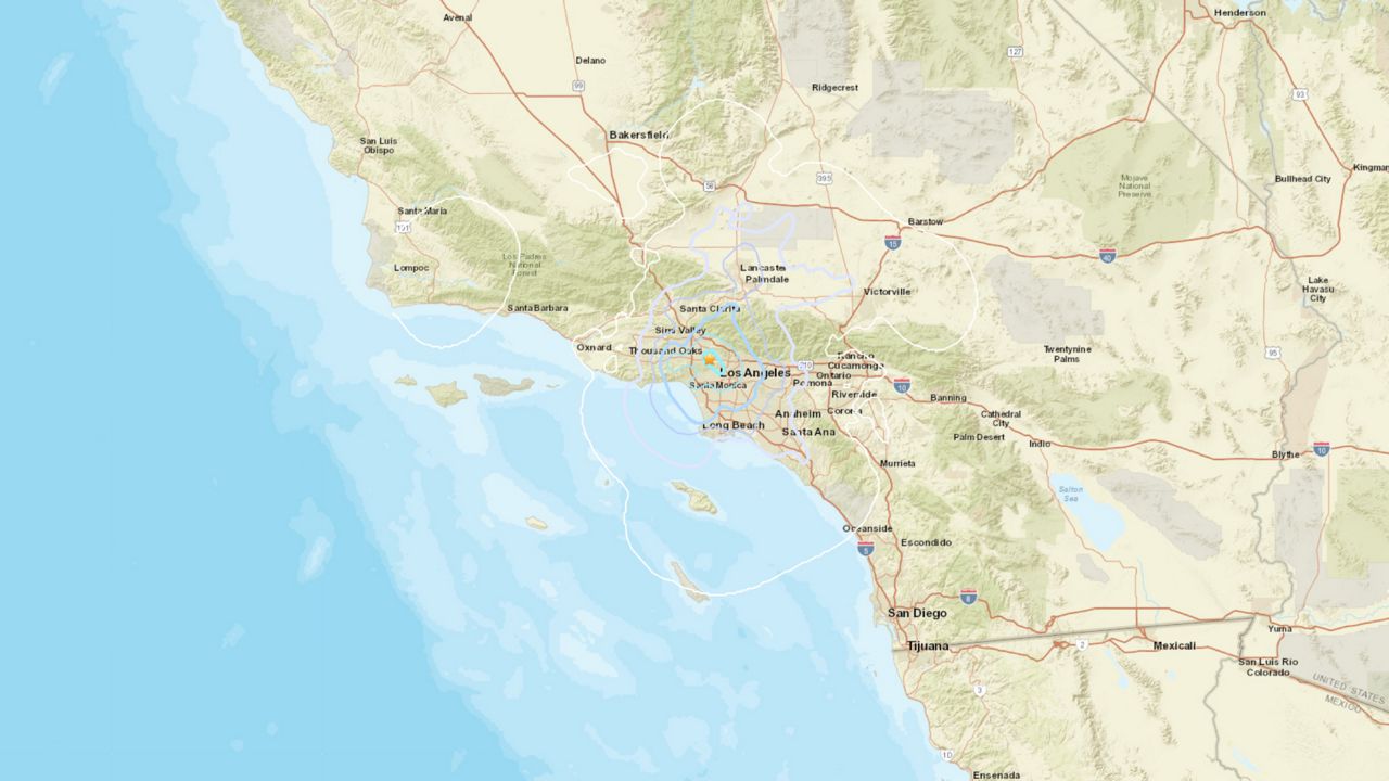 Magnitude 3.9 earthquake strikes near North Hollywood