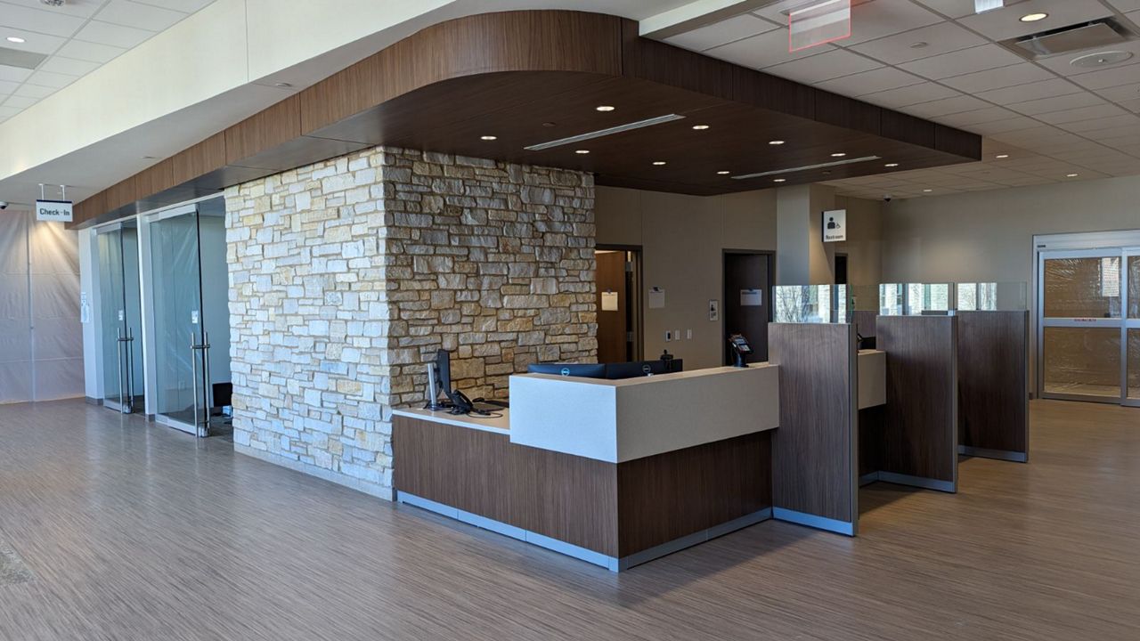 Picture of the entrance to new medical center in Fond Du Lac