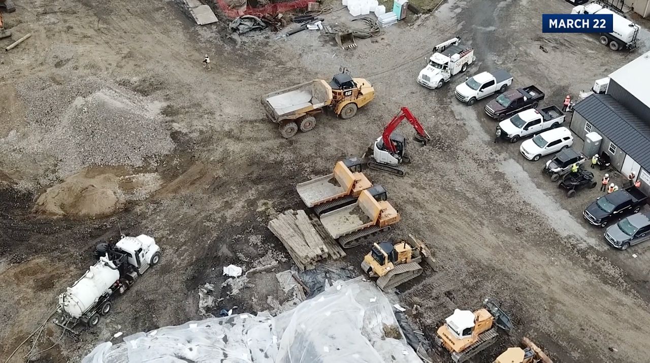 Tracking the federal cleanup effort in East Palestine