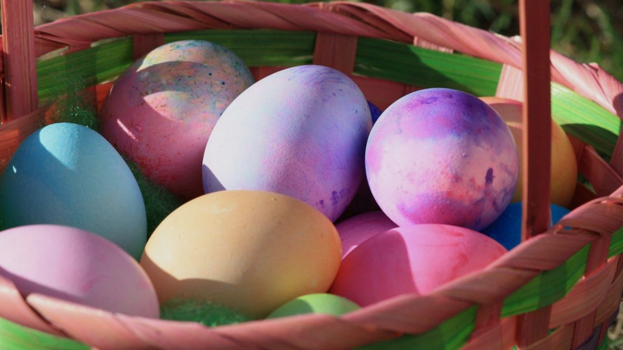 A basket of Easter Eggs. (File)