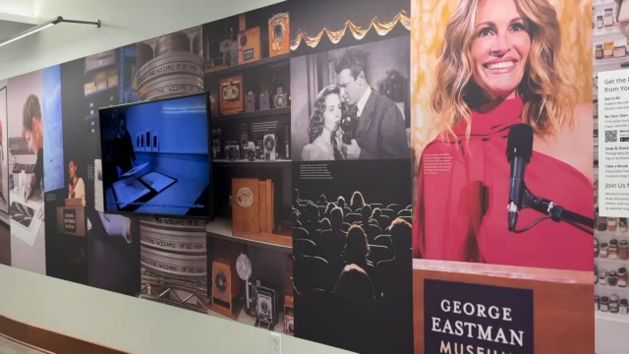 Inside the George Eastman Museum 