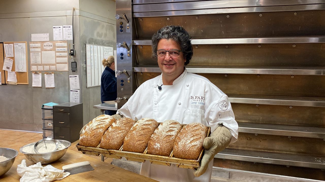Lionel Vatinet is the owner of La Farm Bakery.