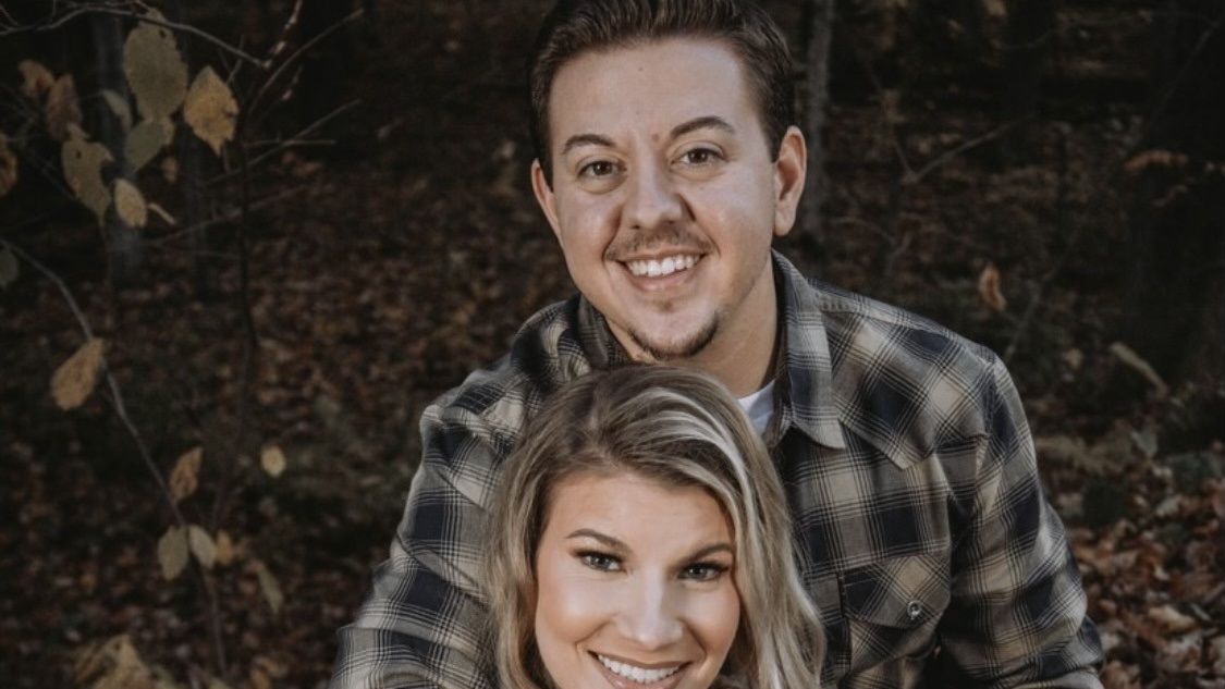 Couple posing