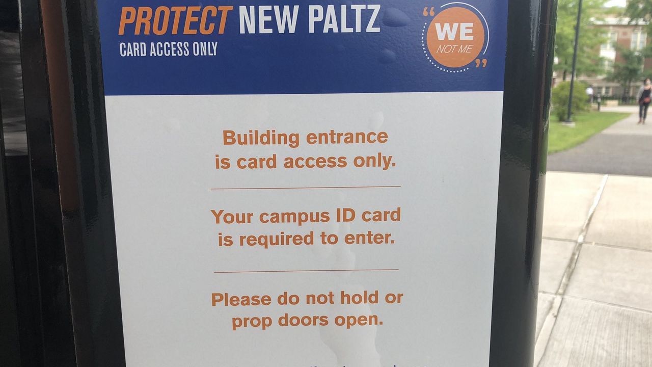 It's a semester unlike any other for one SUNY New Paltz graduate student. 
