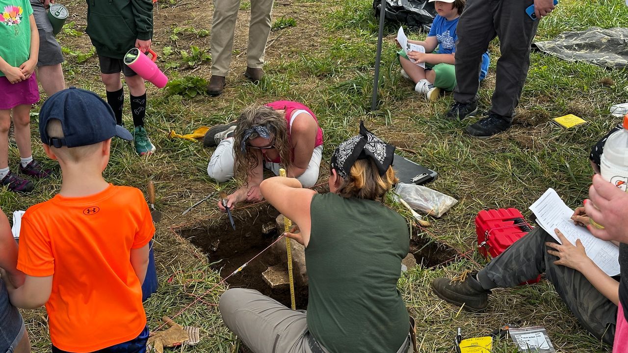 EKU students digging up the past
