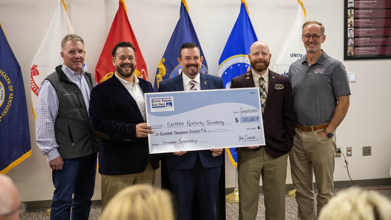 Eastern Kentucky University, Bechtel Parsons announce new scholarship for veterans