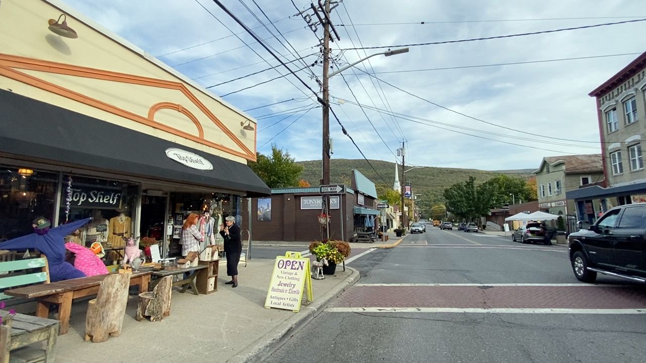 Hiking up foot traffic in Ellenville with limited space