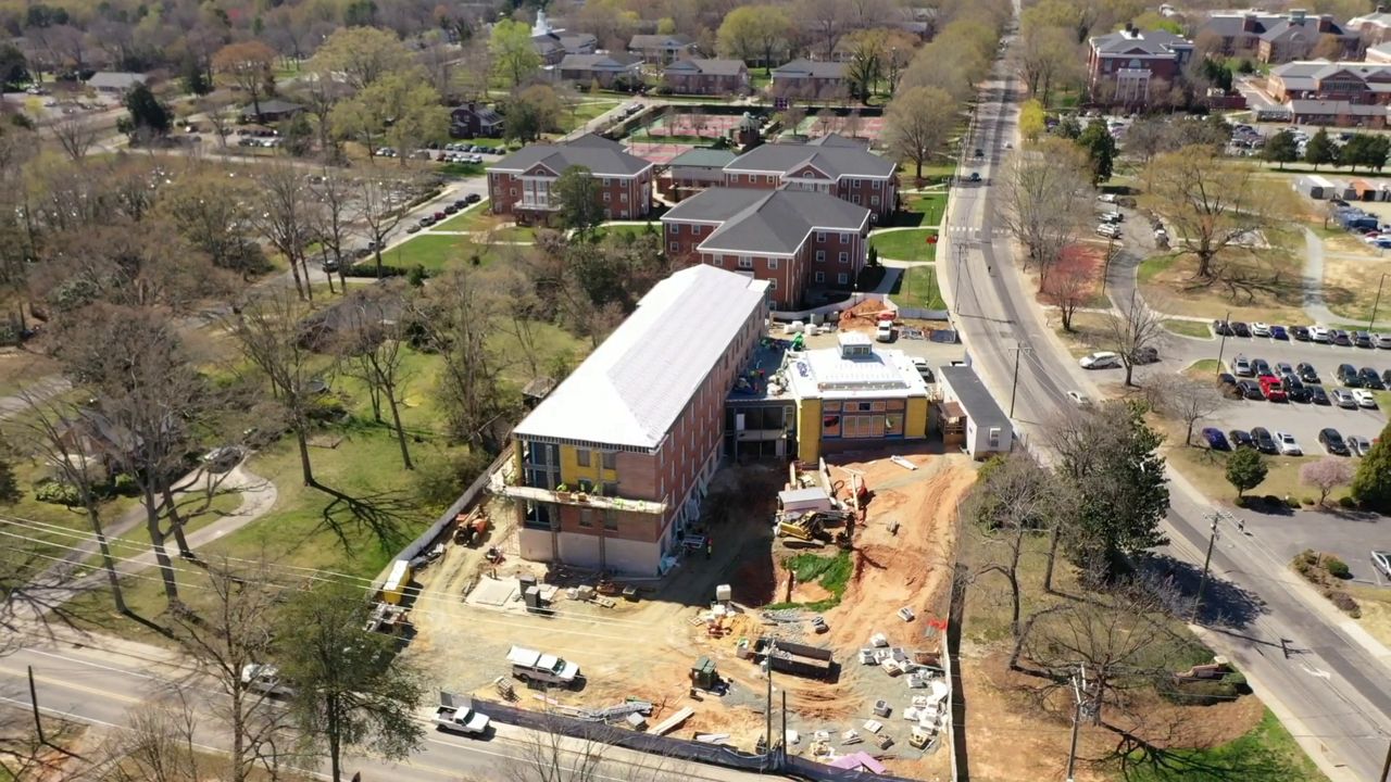 Elon University in Alamance County is expanding campus housing. (Spectrum News 1)