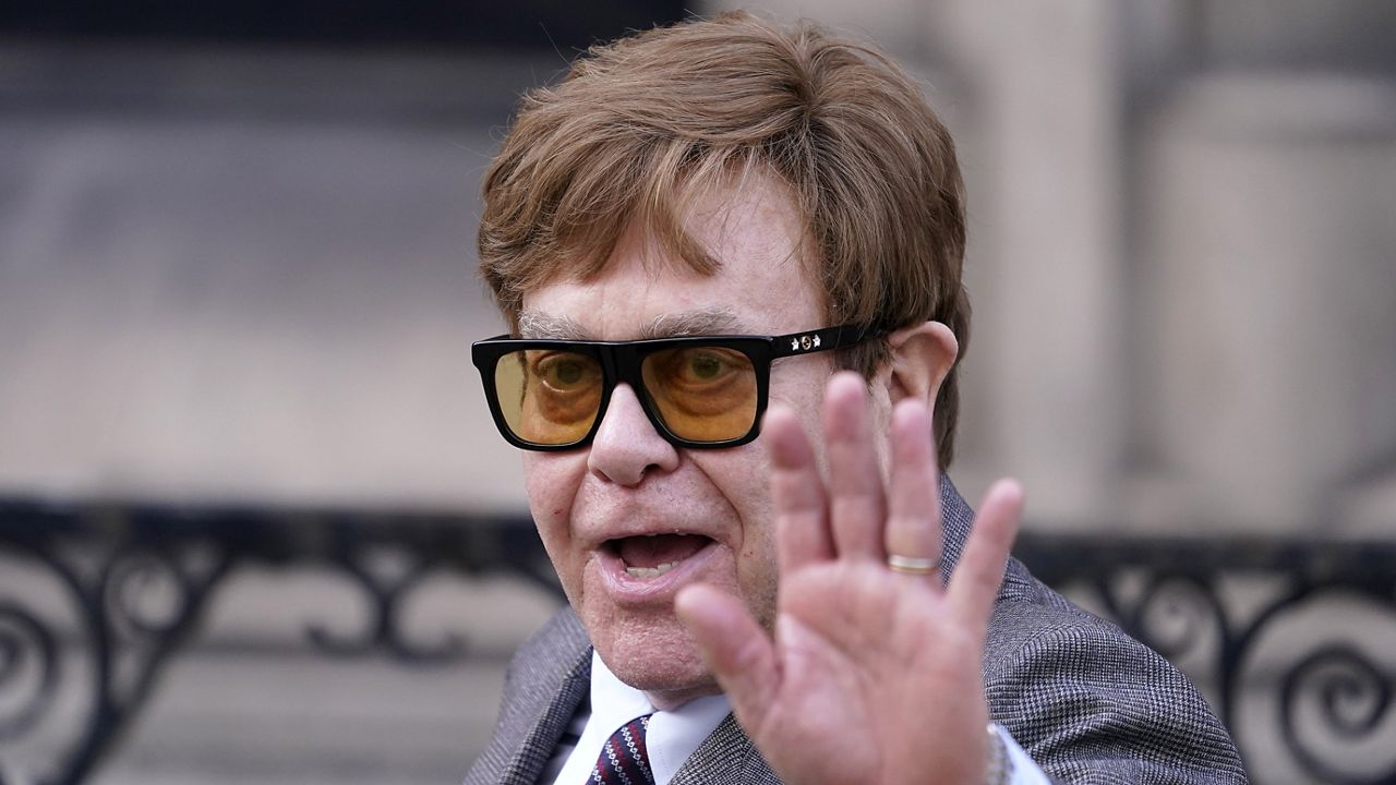 Elton John says he has lost his eyesight, struggles to see his new stage musical