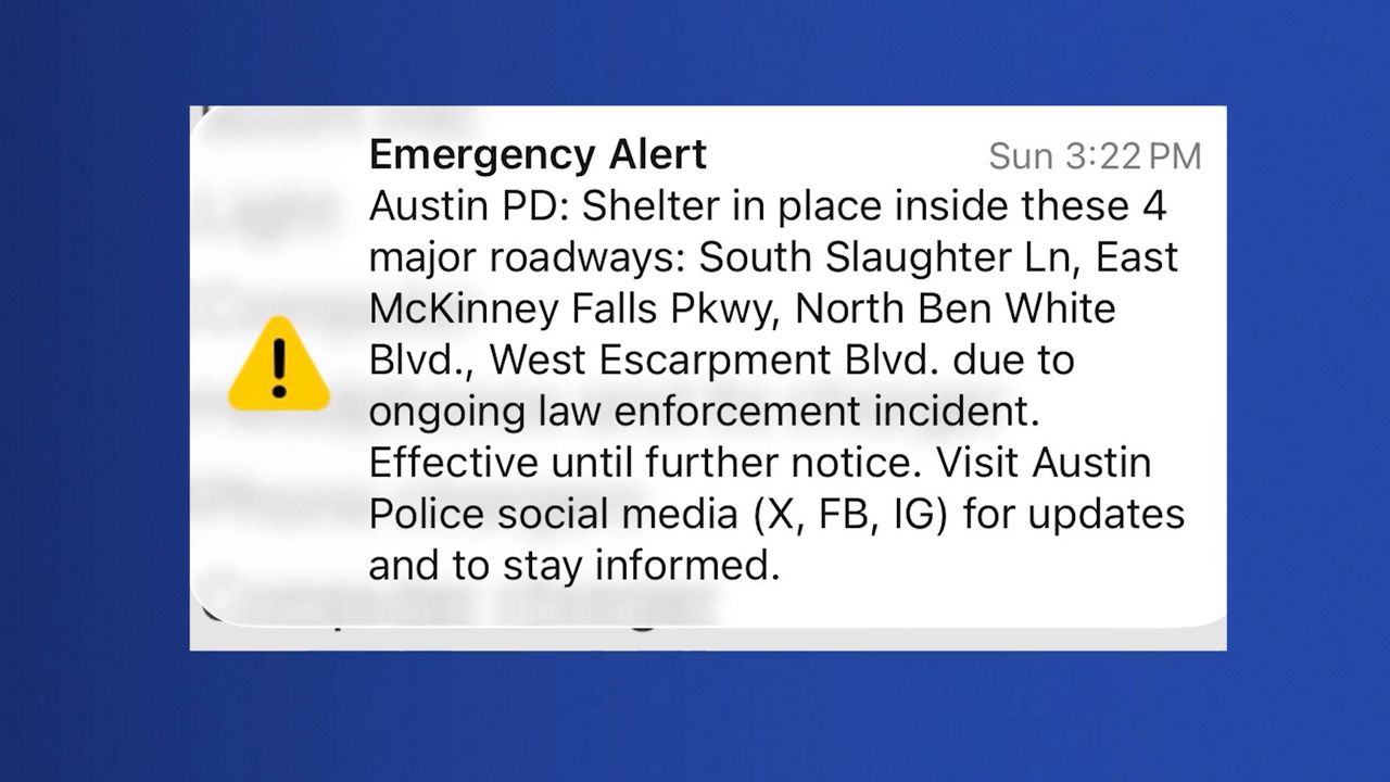 Recent shooting spree in Austin is pushing people to opt in to receive alerts