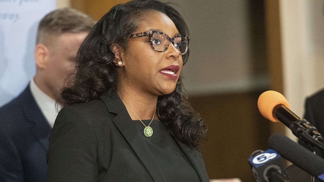 Rep. Emilia Sykes, D-Ohio (AP Photo/Phil Long, File)