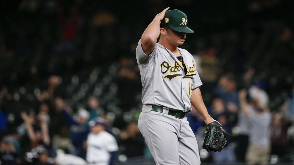 The Oakland A's sent right-handed pitcher Emilio Pagan and a 2019 Competitive Balance Round A pick to the Tampa Bay Rays. 