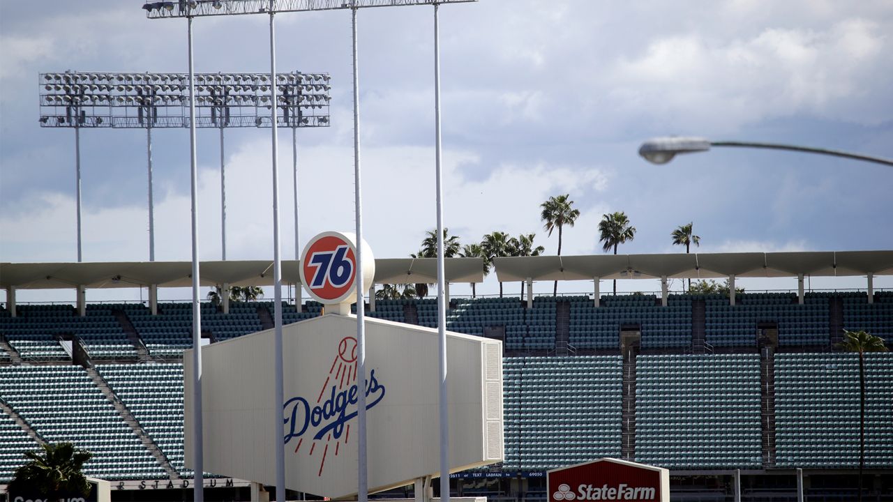 Dodger Stadium's 53,000-plus seats will look emptier this season because of public health directives prohibiting public events and gatherings.