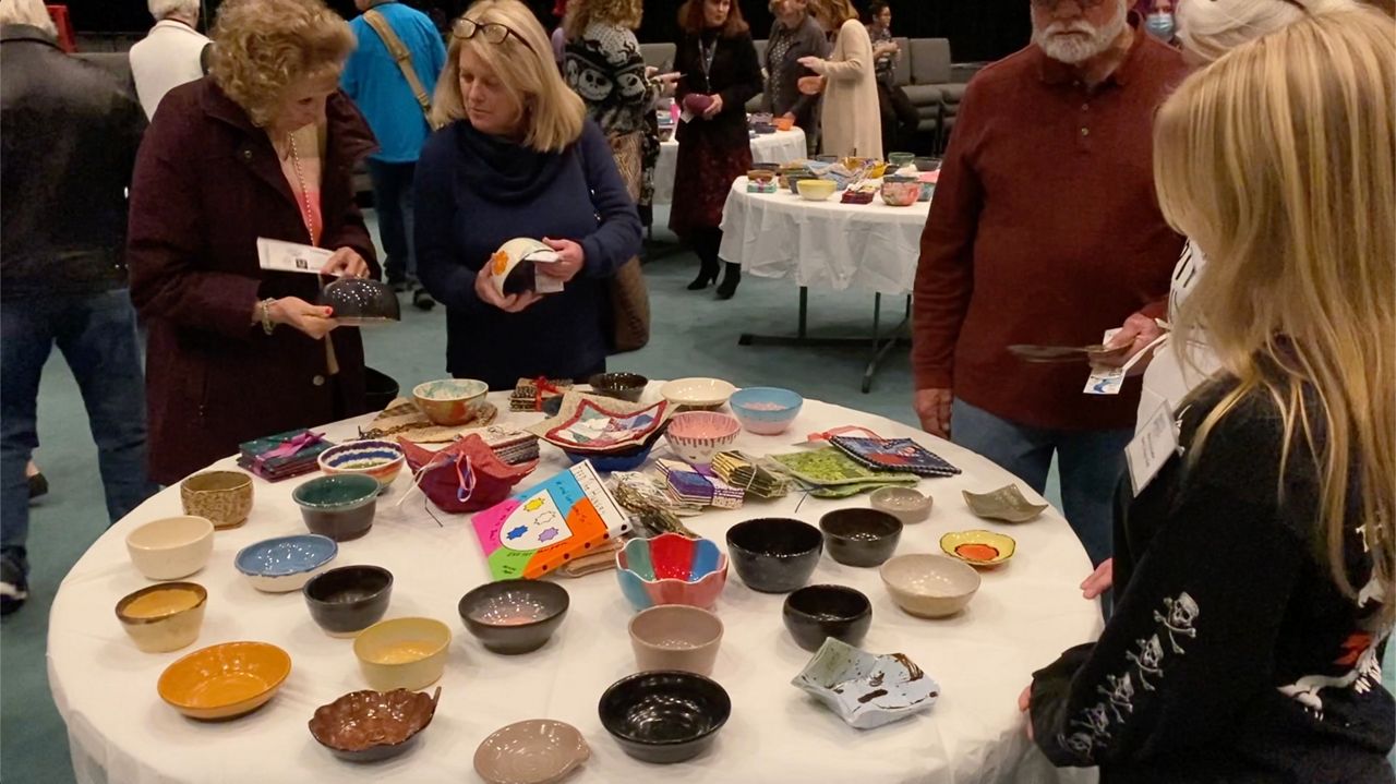 15th Annual Empty Bowls Fundraiser At Amherst Survival Center - Amherst Indy