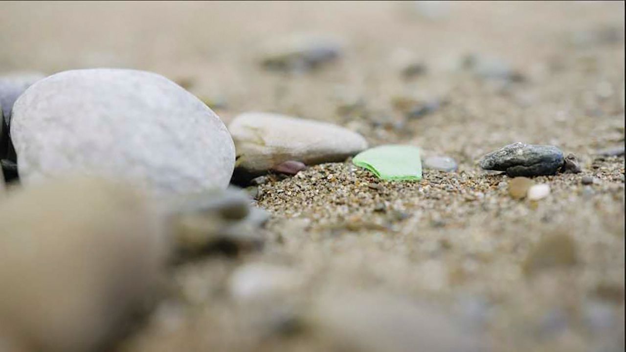 Exploring Ohio Collecting beach glass