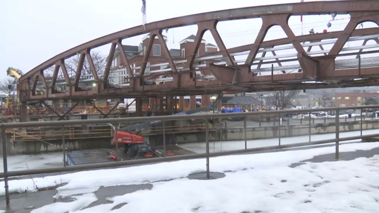 Erie Canal Bridge In Fairport Remains Closed