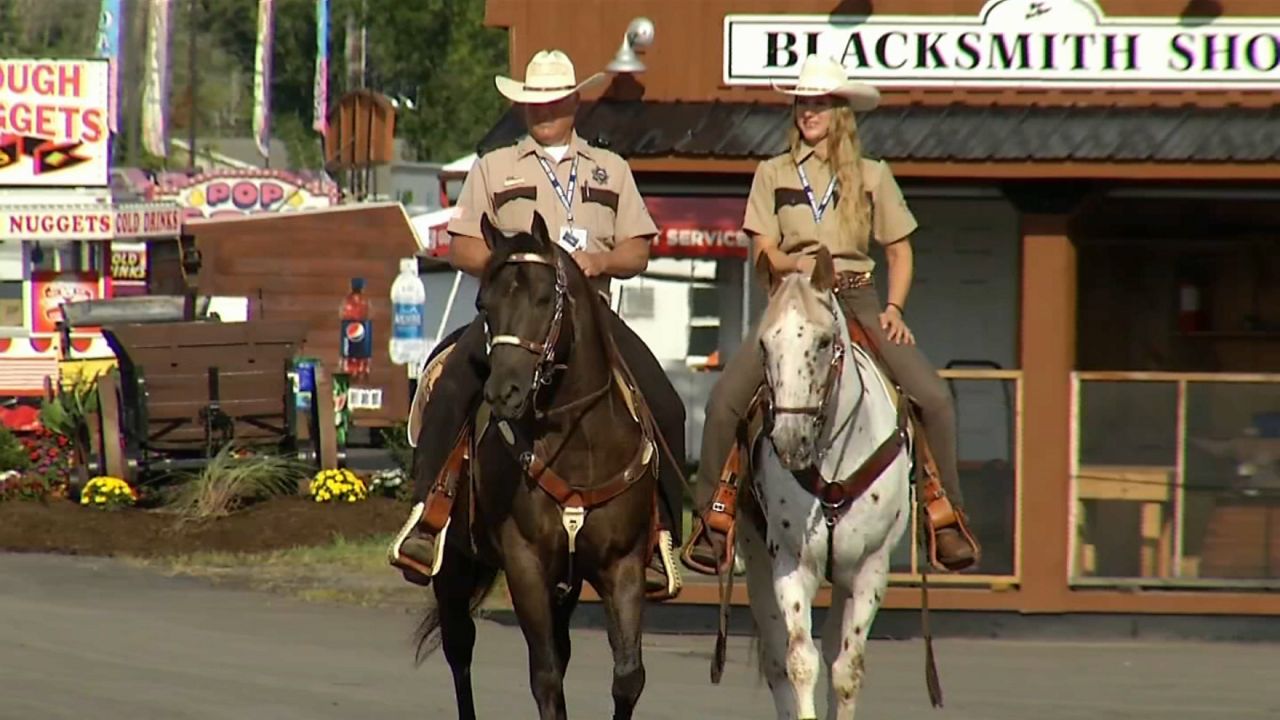 Erie County Fair Mounted Security