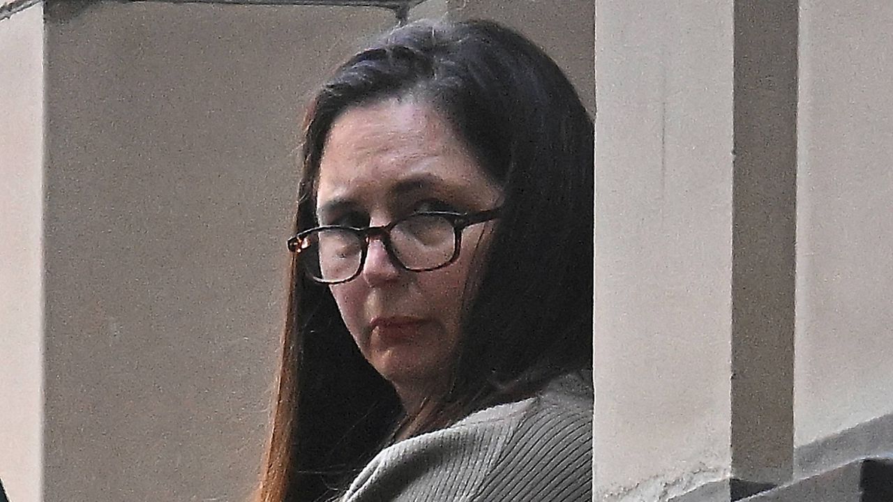 Erin Patterson is photographed in Melbourne, on April 15, 2025. (James Ross/AAP Image via AP)