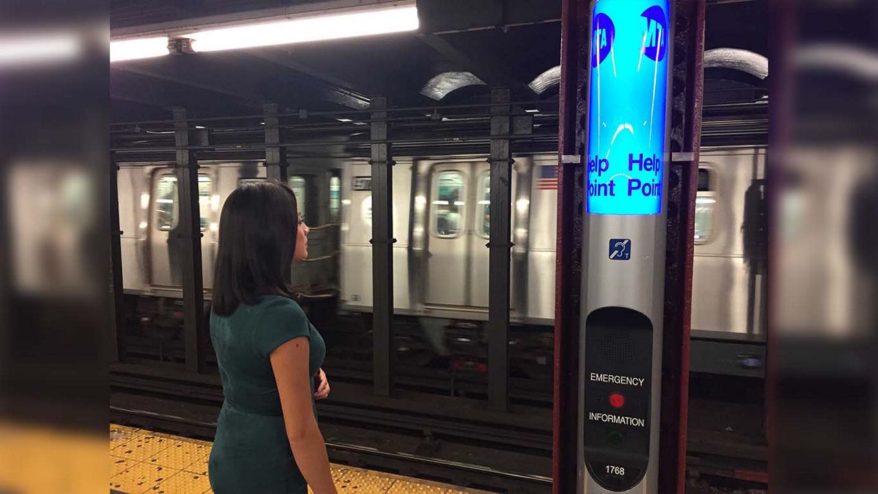 Los 'Help Point' o puntos de ayuda en el subway