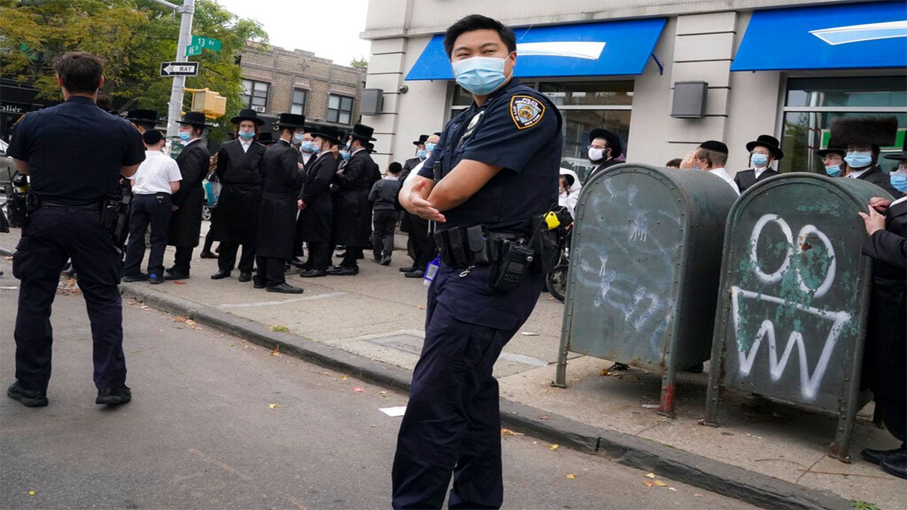 Coronavirus. En Borough Park.