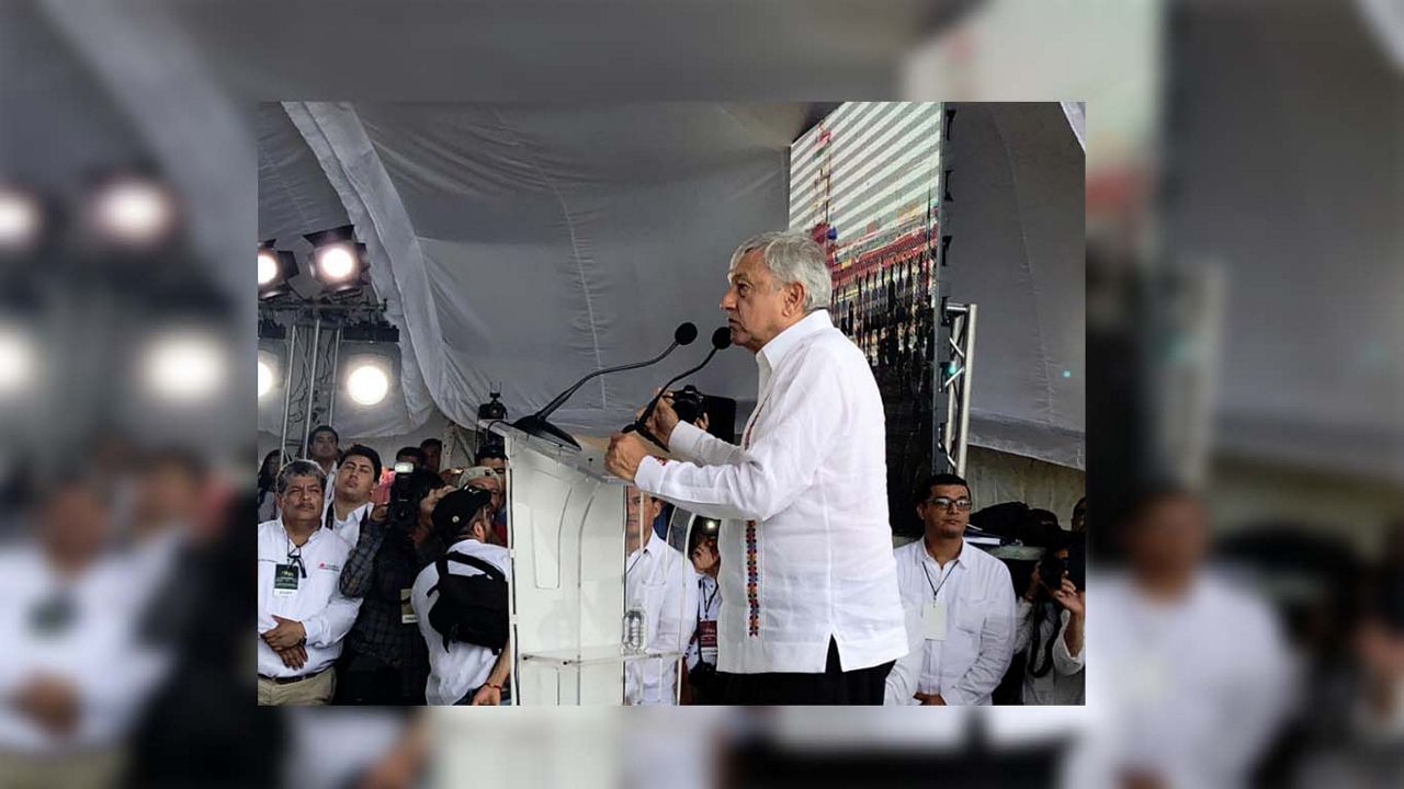 López Obrador. Foto: @Irma Sandoval