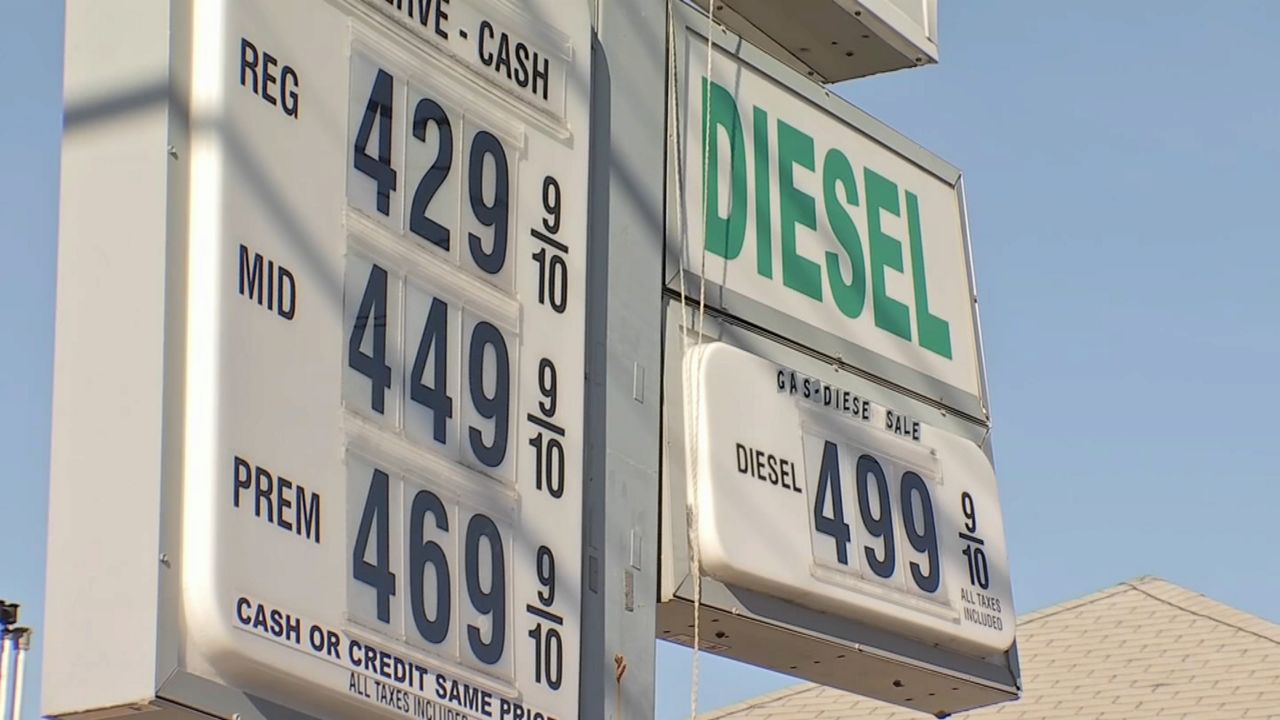 Gas prices skyrocket in New York