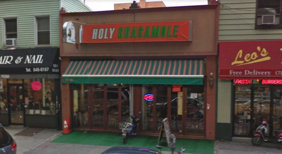 El 'Holy Guacamole' en Long Island City en Queens. Foto: Google Maps.