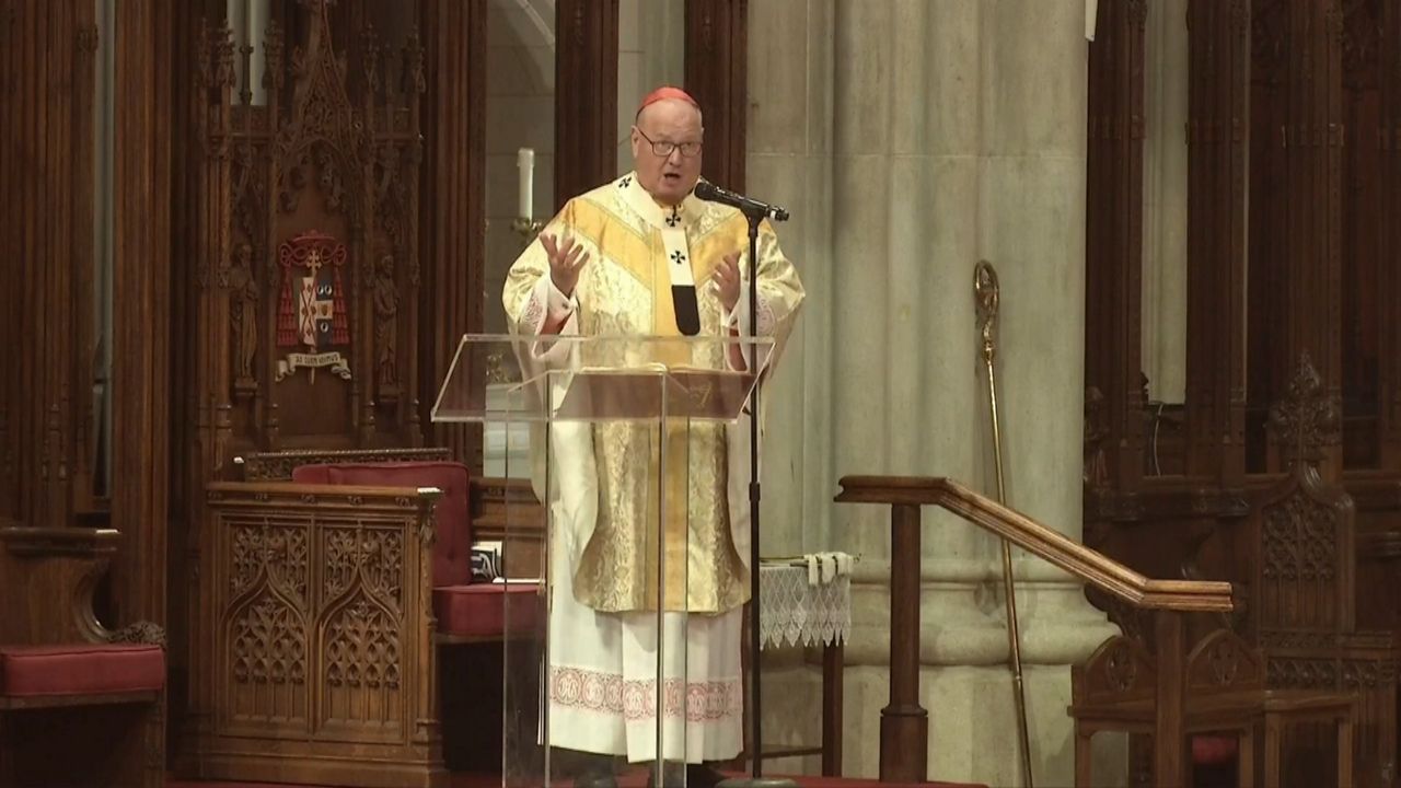 La ceremonia fue oficiada por el cardenal de Nueva York, Timothy Dolan.