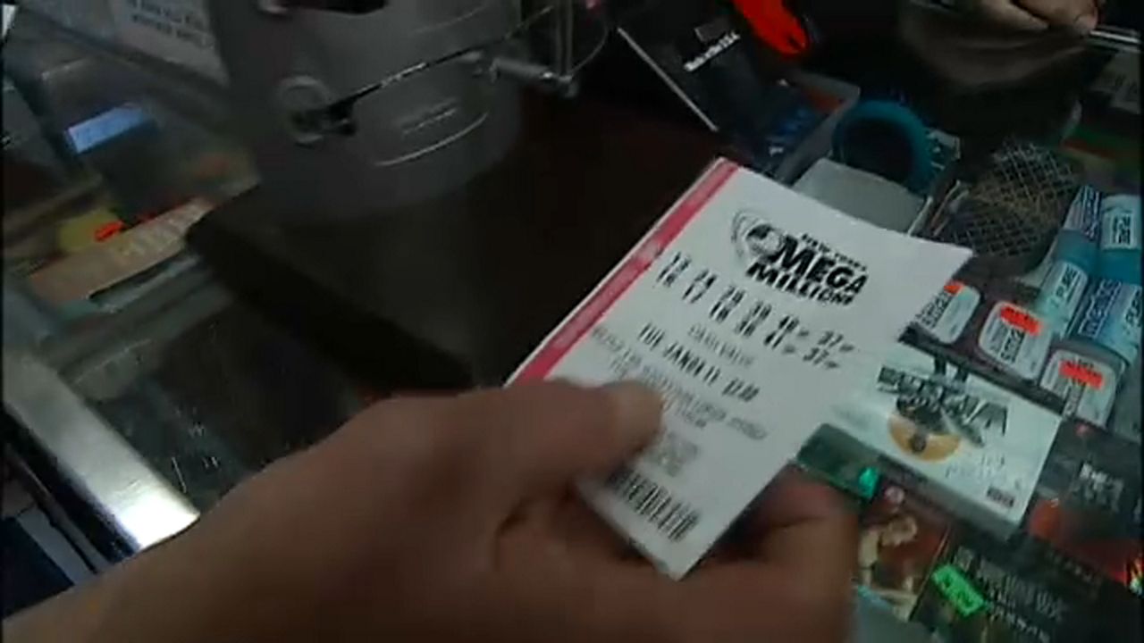 Mega Millions ticket (File)