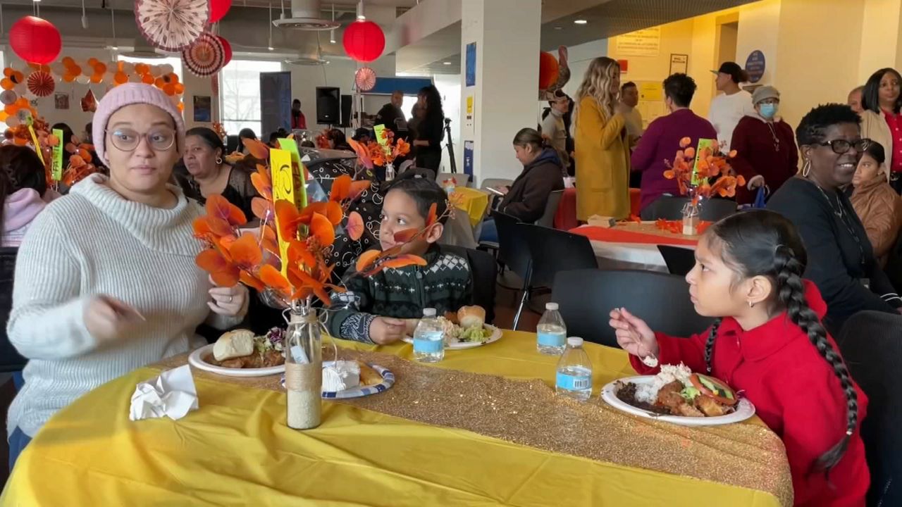 Immigrants celebrate the first Thanksgiving